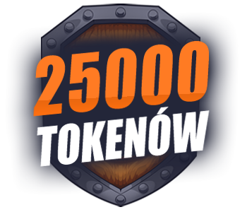 Logo usługi 25000 tokenów