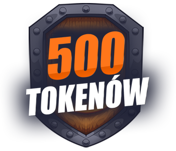 Logo usługi 500 tokenów