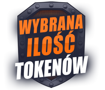 Logo usługi Wybrana ilość tokenów